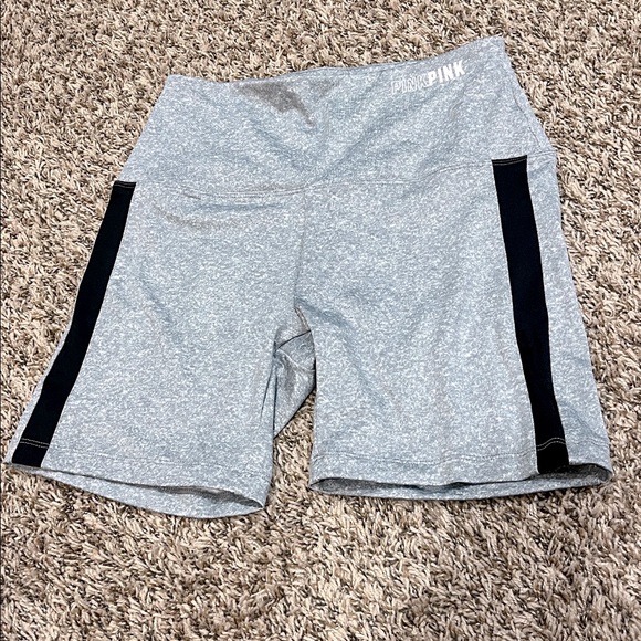 PINK VICTORIA’S SECRET bike shorts 🖤 - Picture 2 of 6